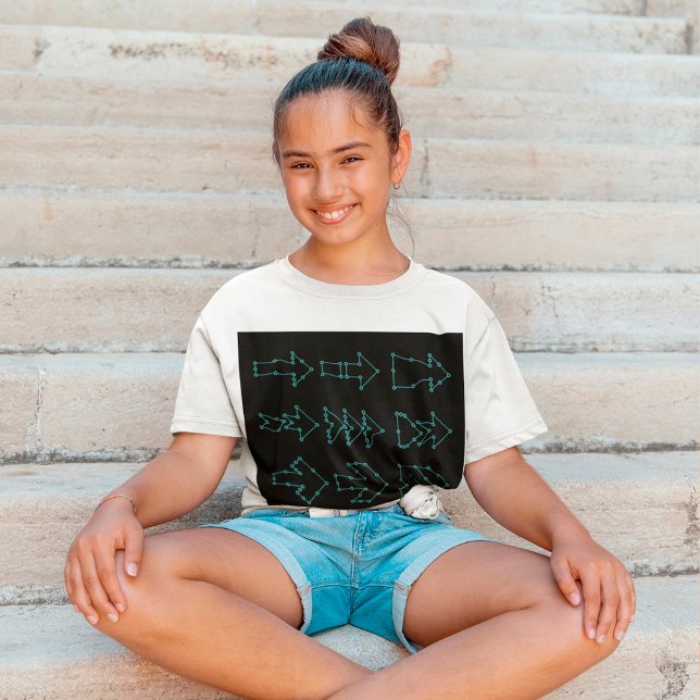 Dockade pilar T-Shirt (Skapare uppladdad)