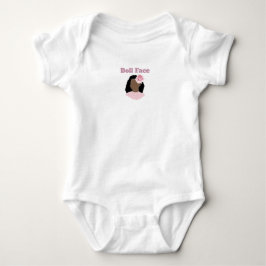 Dockans ansikte T-Shirt Babyblus