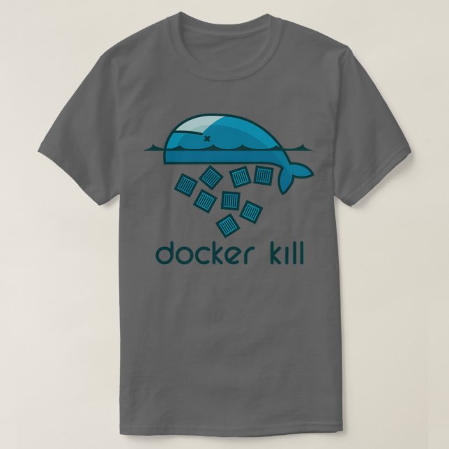 Docker-döda T Shirt (Design framsida)