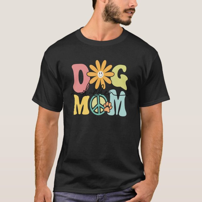 Docker Groovy Mamma Women Pet T Shirt (Framsida)