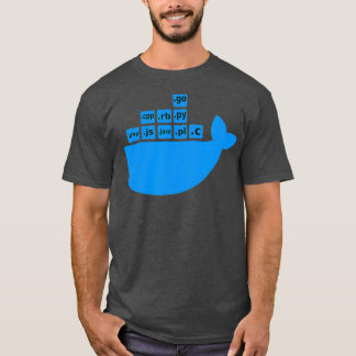 Docker Js C Golang Ruby Python Hackathon Tech T Shirt