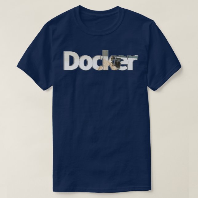 Docker T Shirt (Design framsida)