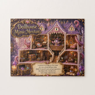 Dockhus Mimik Köpman Fantasy Butik Pussel