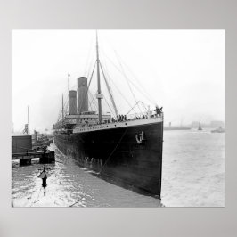 Docking RMS Oceanic Poster