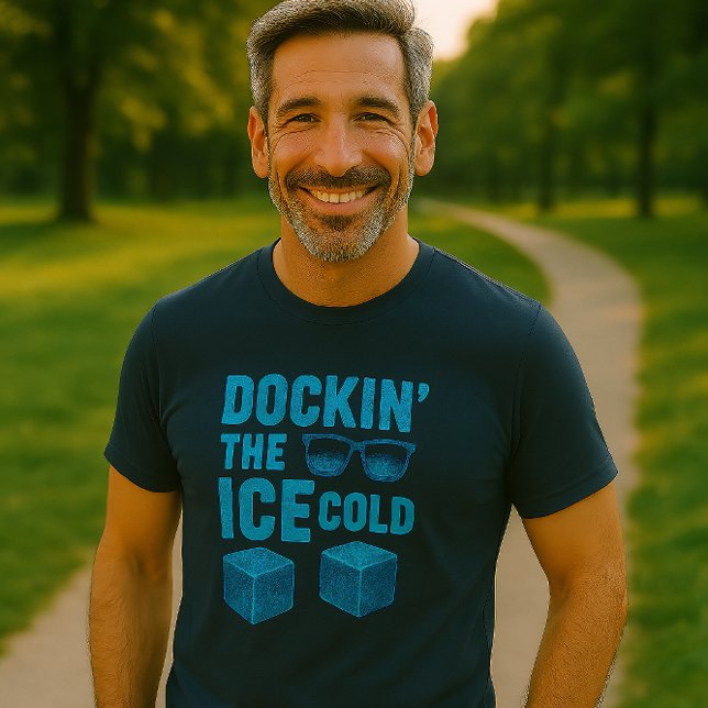 Dockin't Kall Navy Blue T-Shirt (Skapare uppladdad)