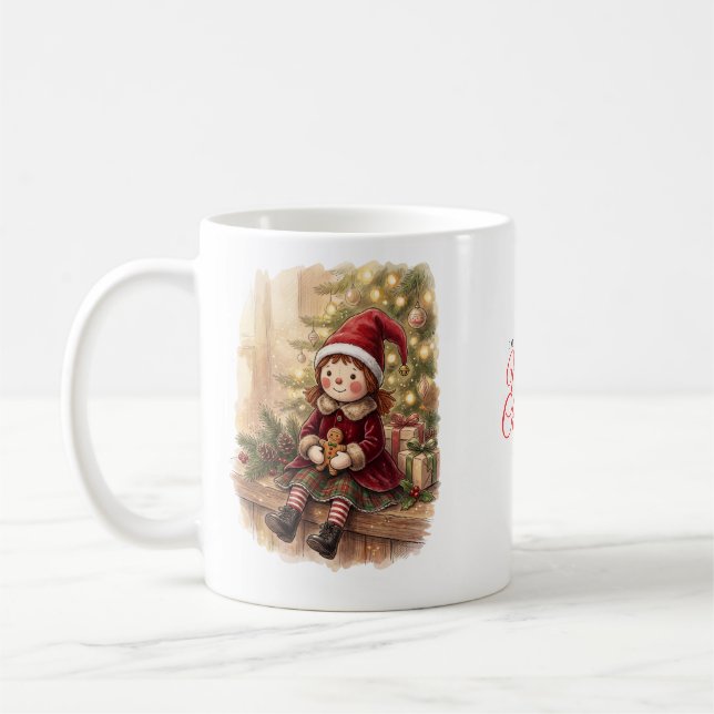 Dockjulskopp Kaffemugg (Vänster)