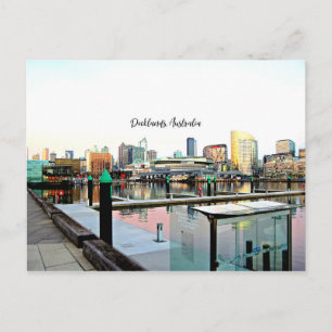 Docklands, Australiens scenbild Vykort