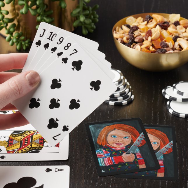 Dockmålningen av Alfred Fox Casinokort (På plats)
