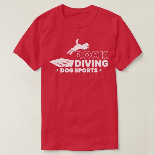 Dockningsdykarsport Hund 1 T Shirt (Design framsida)
