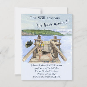 Dockningsförflyttning av sjöberg i Vi har flyttat Meddelande