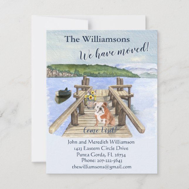 Dockningsförflyttning av sjöberg i Vi har flyttat  Meddelande (Framsida)