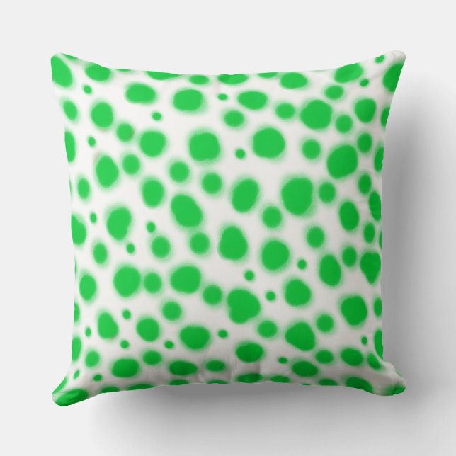 Dockor för grönt av djur kudde (Baksida)