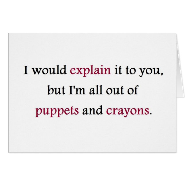 DOCKOR OCH KRITOR HÄLSNINGSKORT (Framsidan Horizontal)