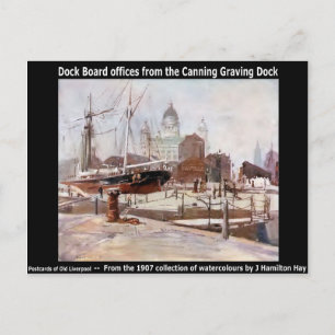 Dockstyrelsen från Canning Grave Dock. Vykort