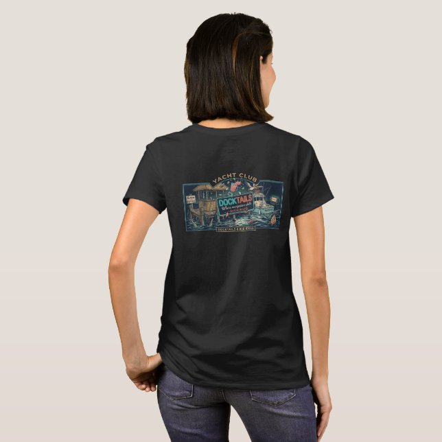 Docktails & Dåliga idéer T Shirt (Hel baksida)