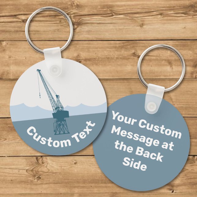 Dockyard Crane Keychain Nyckelring (Skapare uppladdad)