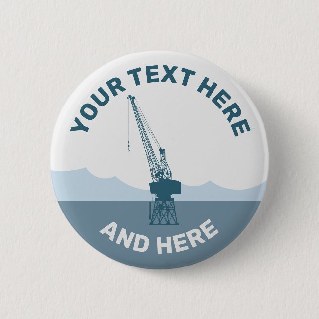 Dockyard Crane Knapp (Framsida)