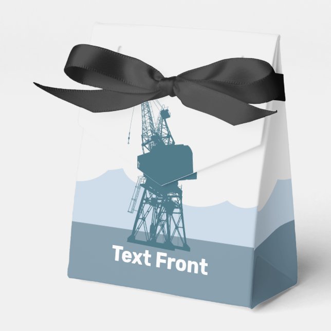 Dockyard Crane Presentaskar (Framsidan Sidan)