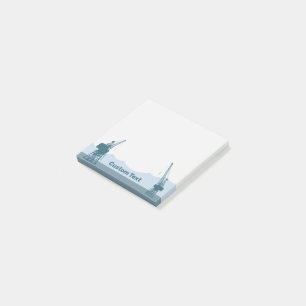 Dockyard Cranes Post-it Block
