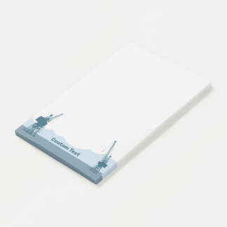 Dockyard Cranes Post-it Block