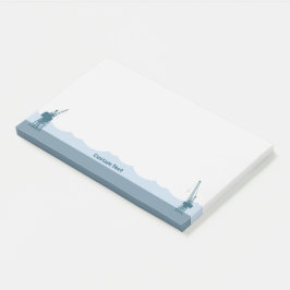 Dockyard Cranes Post-it Block