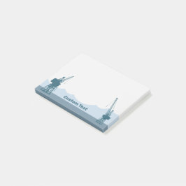 Dockyard Cranes Post-it Block
