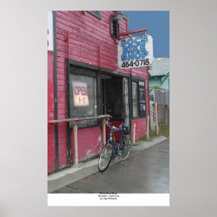 Docs cykel shoppar, Stockton, Kalifornien Poster