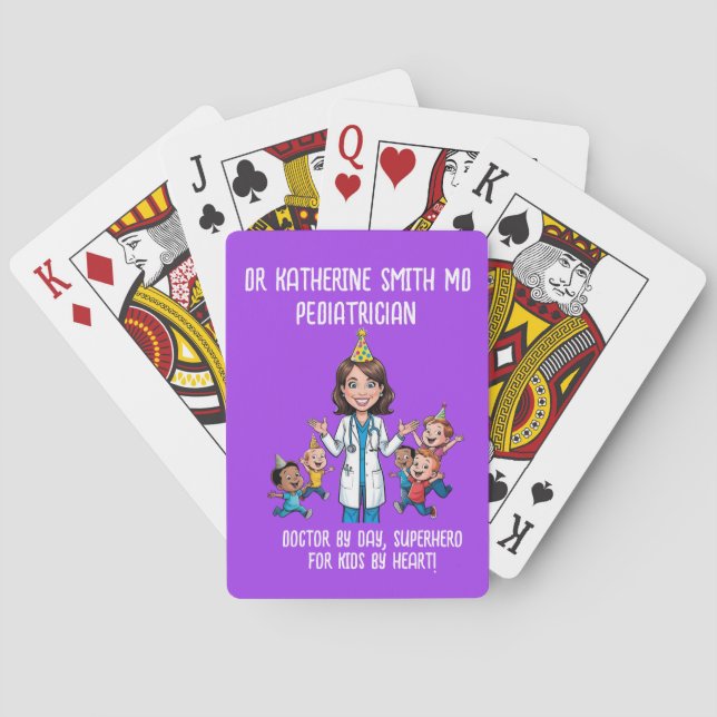 DOCTOR antistress pediatrician medical  Casinokort (Baksidan)