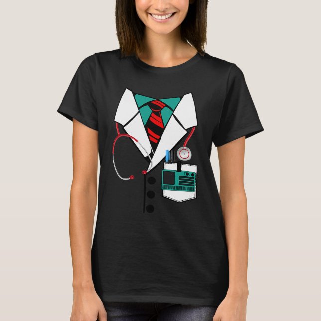 Doctor Halloween Med School Medical Students Docto T Shirt (Framsida)