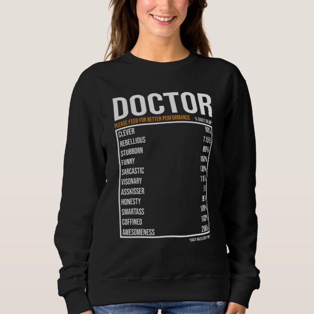 Doctor Job Daily Value  Doctor T Shirt (Framsida)