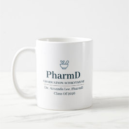 Doctor of Pharmacy Custom Name Since Year Kaffemugg
