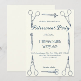 Doctor  Surgeon nurse retirement invitation Inbjudningar