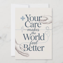 Doctor Thank You Card Tack Kort