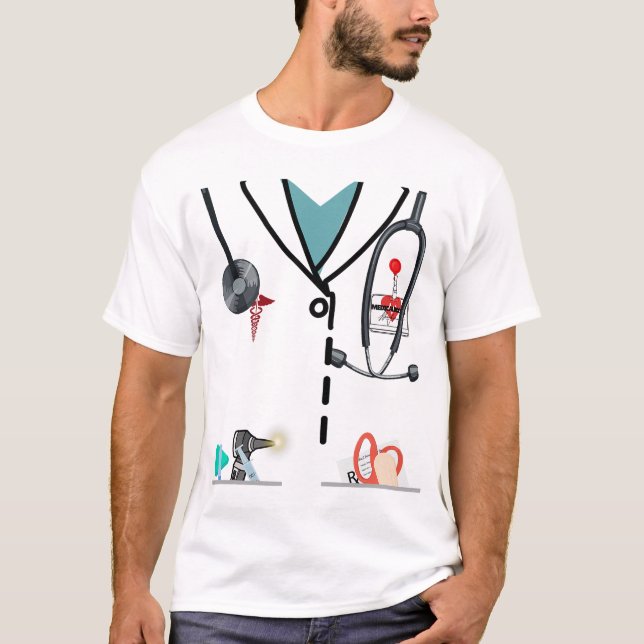Doctor Theme Career Day T Shirt (Framsida)