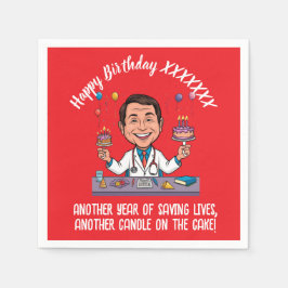  DOCTORS BIRTHDAY PARTY CALM special Pappersservett