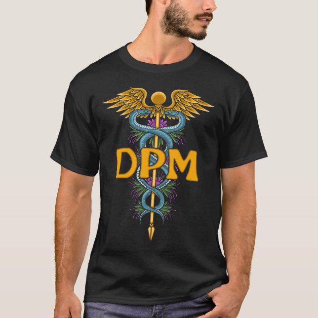 Doctors of Podiatric Medicine Podiatrist Foot Doct T Shirt (Framsida)