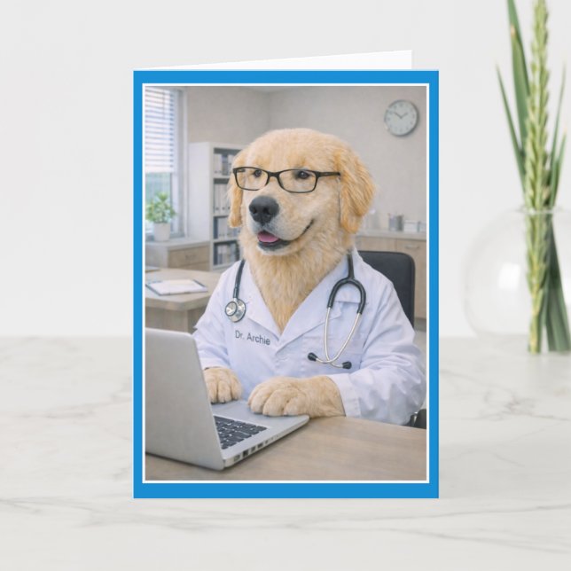 Doctor's Orders Get Well Card  COMA-1 Kort (Framsida)