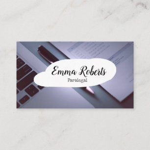 Documents Rosa Law Lawyer Paralegal Visitkort