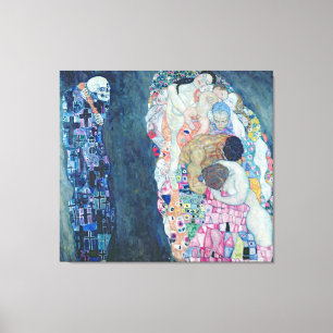 Död and Life, c.1911 (oil on canvas) Canvastryck