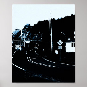 Död ände, vägens slutblad - Poster