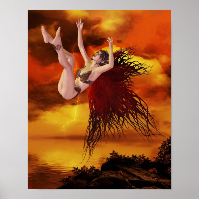 död ängel poster (Framsidan)