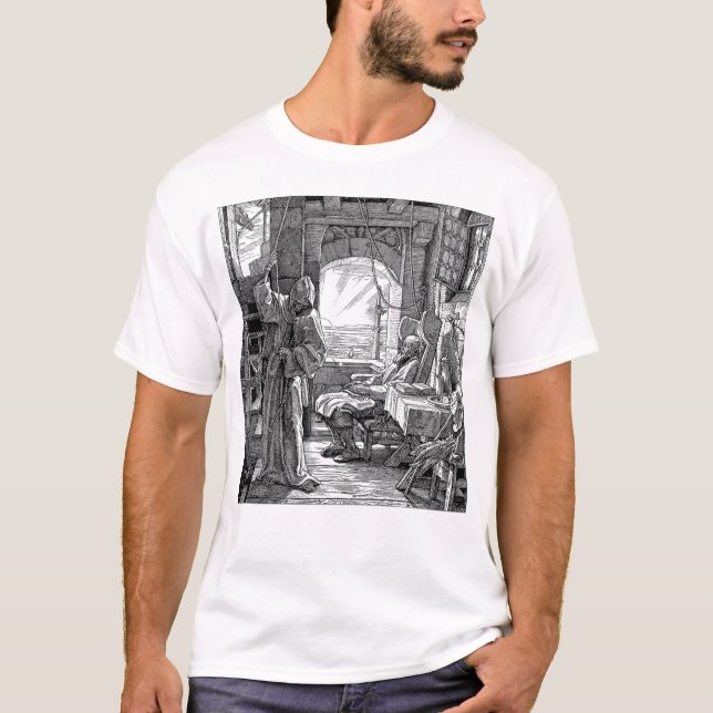 Död är en vänskjorta tee shirt (Framsida)