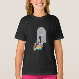 Död av Candy Halloween Design Design T Shirt