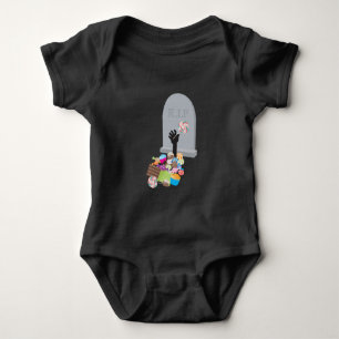 Död av Candy Halloween Design Design T Shirt