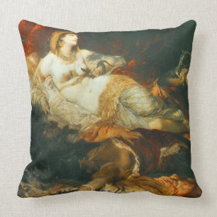 Död av Cleopatra 1875 Kudde