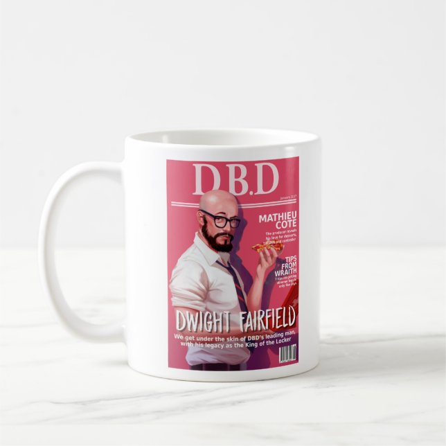 Död av Daylight Magazine Cover - Dwight Fairfield Kaffemugg (Vänster)