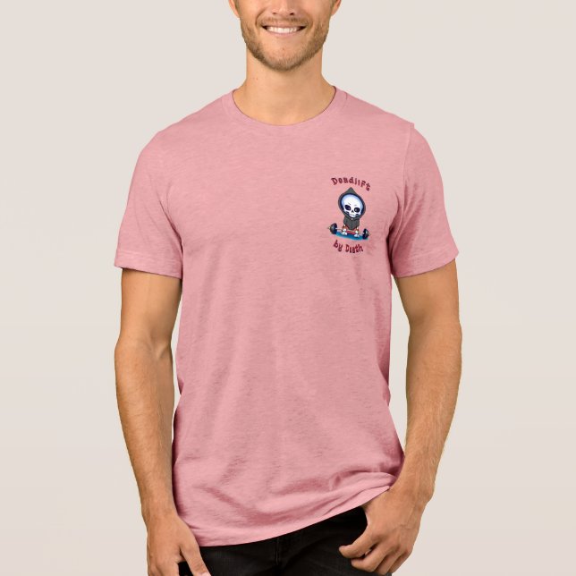 Död av Deadlift T Shirt (Framsida)