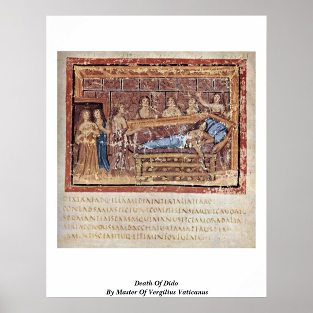 Död av doktor Vergilius Vaticanus Poster (Framsidan)