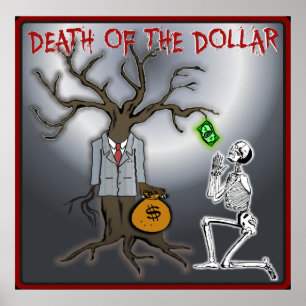 Död av dollaraffischen poster