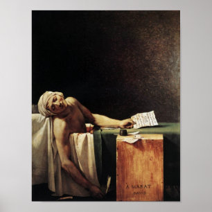 Död av Marat Poster
